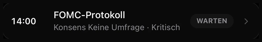 Makro-Kalender: Auf wichtige Wirtschaftsdaten vorbereitet sein.